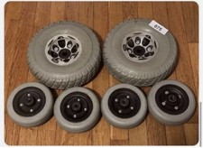 Ruote motrici 10x3 e ruote 6"