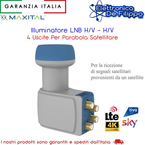 Lnb uscite compatibile con - lnb, 4