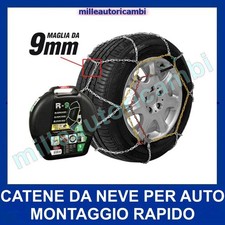 CATENE DA NEVE PER AUTO 9 MM