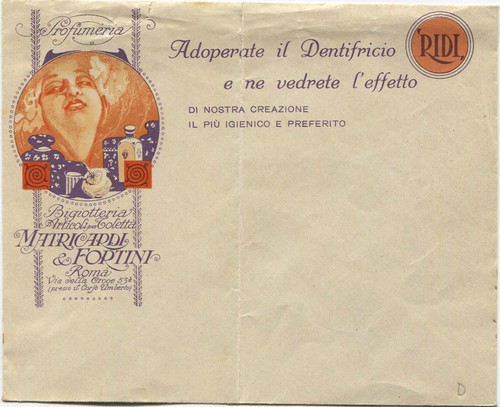 Busta profumeria matricardi - busta,,
