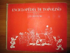 ALBUM FIGURINE ENCICLOPEDIA DI TOPOLINO volume VI i costumi