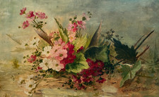 Fiori, natura morta, foglie
