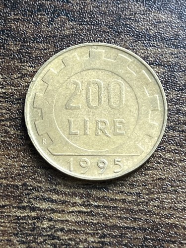 1995 italy italian 200 - 1995, lire