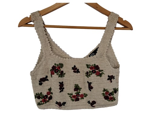 Zara top donna - top, uncinetto