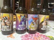 Bottiglia Vuota  Birra Artigianale Break Free 3 Soggetti 4 Bottiglie