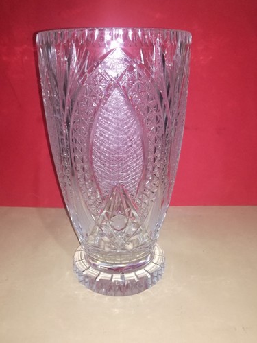 Vaso cristallo cesellato - vaso,