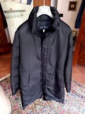 GIACCONE IMPERMEABILE COLORE NERO MARCA: ARMANI JEANS