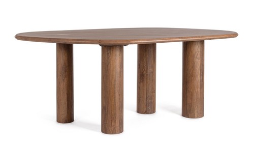 Tavolo legno tondo design - tondo,