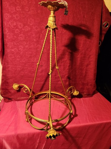 Montatura lampadario antica - montatura, di