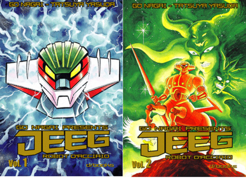 Serie completa jeeg - jeeg, robot