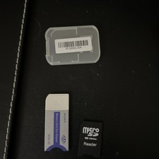 Sony 2 GB Memory Stick Pro Duo + Sony Memory Stick Duo Adattatore MSAC-M2 Usato 