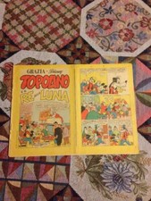 Grazia Disney N.7 Topolino e il Re Della Luna .Allegato A Grazia N.1734 Del 1974