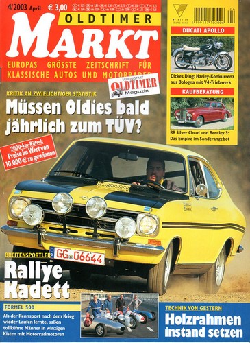 Oldtimer markt 2003 - oldtimer, 4/2003