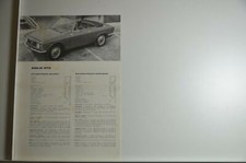 Alfa Romeo Giulia GTC depliant