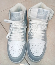 Air Jordan 1 white and grey
