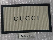 Etichetta Gucci Originale 