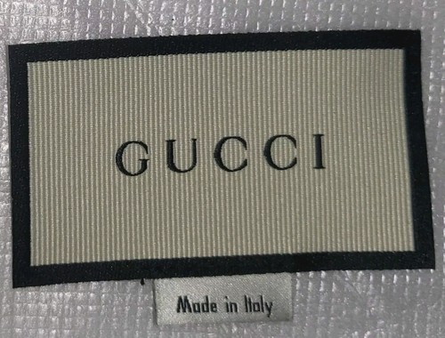 Etichetta gucci originale - etichetta,