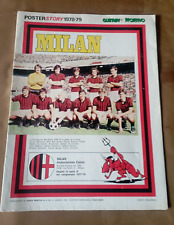MILAN , poster story 1978 /79 - Grande formato cm 90x60  Guerin Sportivo