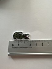 LOTTO 5 PZ Toppa Termoadesiva  Coccodrillo Lacoste (leggere in descrizione)