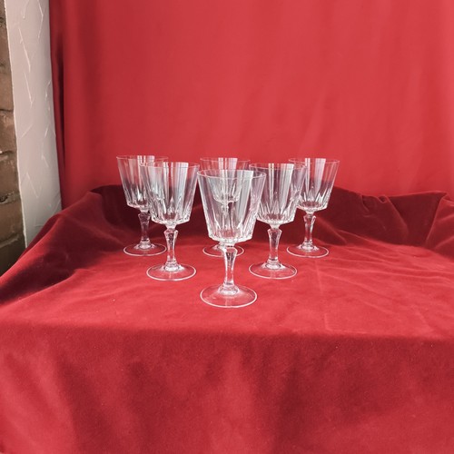 Verres eau cristal - 6,