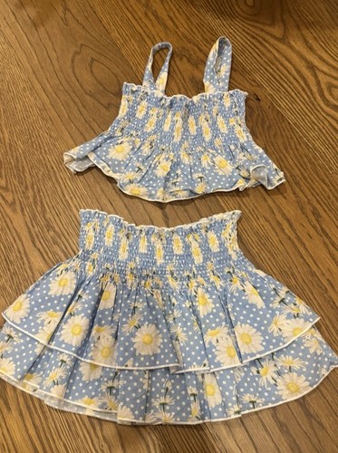 Set gonna top smock blu - smock,
