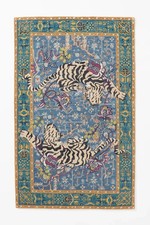 Tappeto trapuntato lana fatto