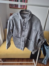 Zara giacca denim stonewash