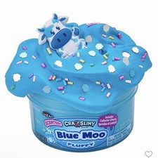 Blue Moo Fluffy Slime con