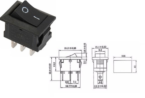 Mini interruttore deviatore - interruttore, a