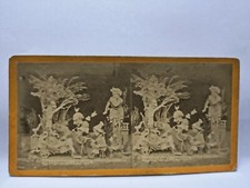 Foto stereoscopica Diavolerie Diableries Stereoview Stereoscope Viewer