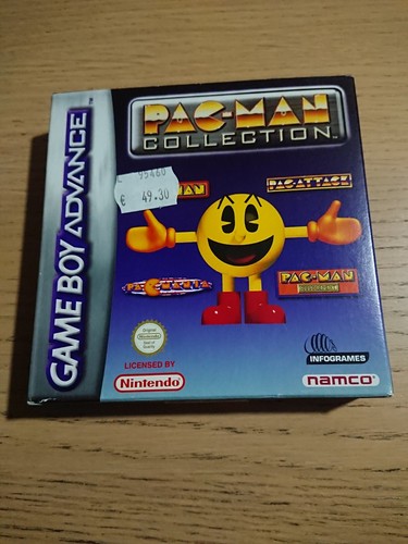 Pac man collection gba game - pac-man,