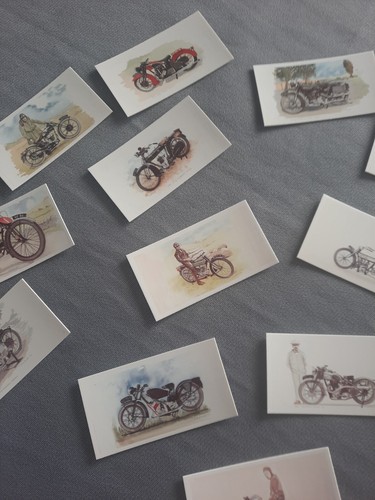 Brindley old motor cycles - old,