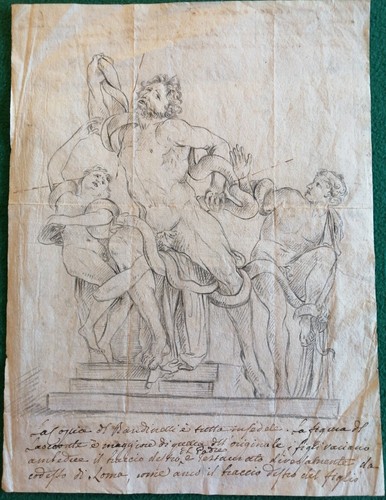 Antico disegno matita - antico, a