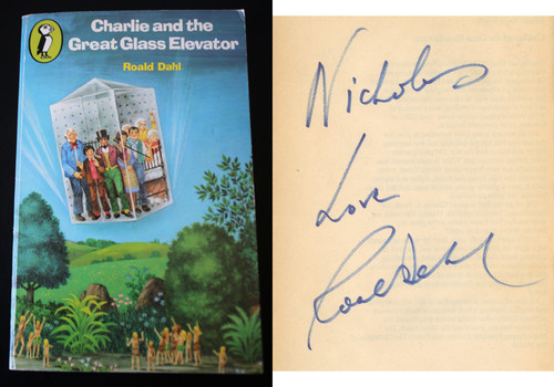 Roald dahl firmato charlie e - ~,