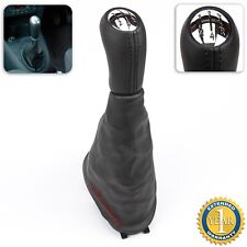 Pomello Leva del Cambio per Dacia Logan Wind Sandero 5 Marce Nero con Cuffia