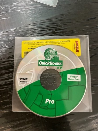 Vendita quickbooks pro 2005 - quickbooks,