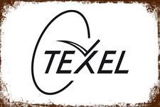 Targa in latta retrò TEXEL 30