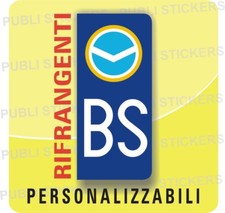 ADESIVO TARGA EUROPEA PER AUTO