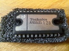 TECHNICS SL-Q202 SL-Q303 SLQ202 SLQ303 - IC CHIP INTEGRATO AN6635 AN 6635 DIP24