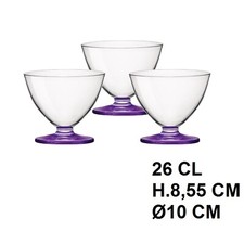 Set 3 Coppe Gelato Dessert