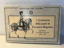 Rep. Italia 500 Lire 1992