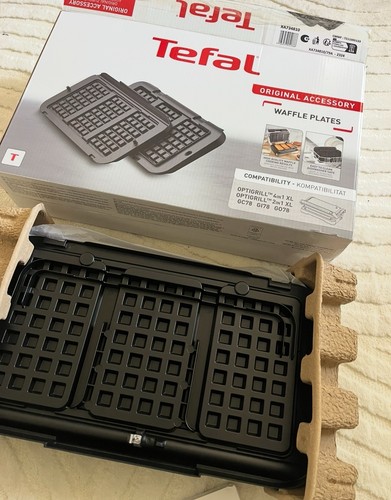 Plaque gaufre optigrill - plaque,