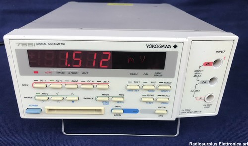 Yokogawa 7551 multimetro da - 7551,  multimetro