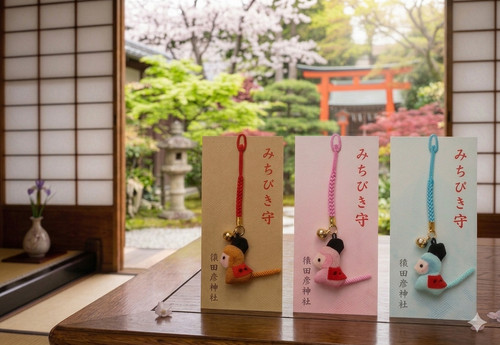 Amuleto scimmia omamori - scimmia,