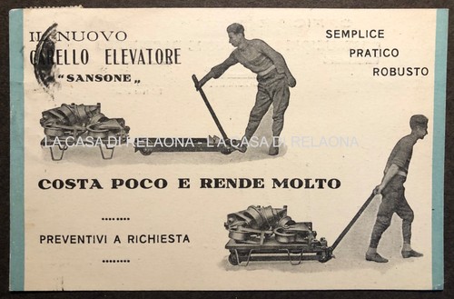 Cartolina pubblicitaria - cartolina,
