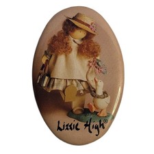 Vintage Lizzie High Pin Button