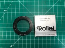 Rollei QBM 49 mm adattatore obiettivo macro inverso (adattatore retro Rolleiflex SL 350)