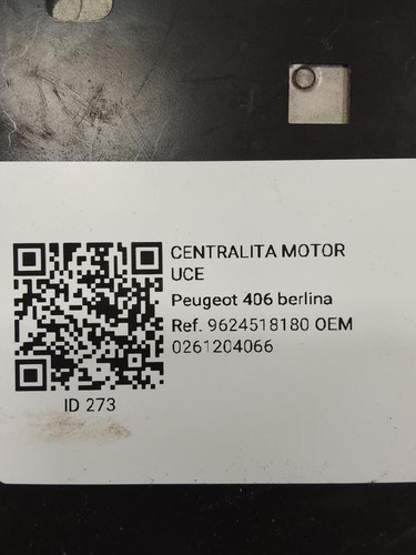 0261204066 centralina motore