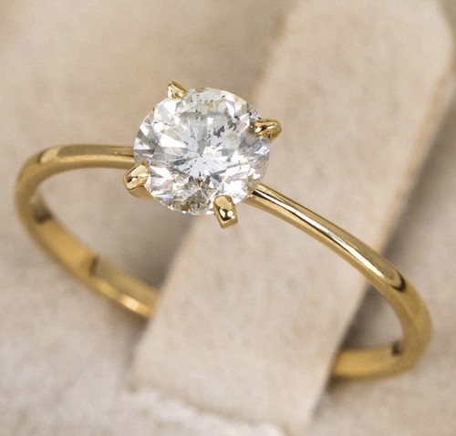 Anello solitario diamante