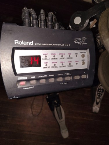 Roland drum kit - v-drum,